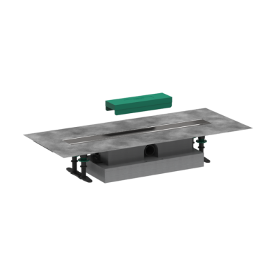 HansGrohe Ubox Universal Komple Set Düz Kurulum - 600 Duş Kanalı İçin - 56016180 - HANSGROHE