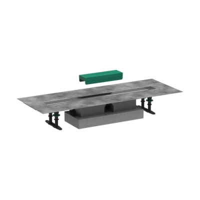 HansGrohe Ubox Universal Komple Set Düz Kurulum - 700 Duş Kanalı İçin - 56017180 - HANSGROHE