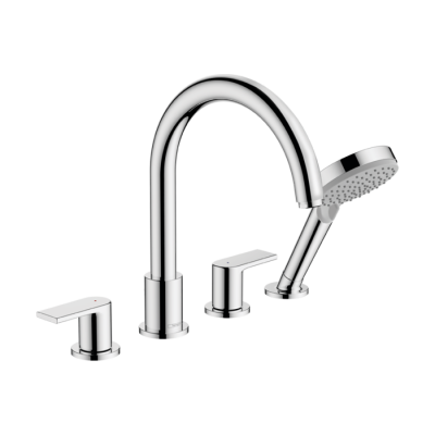 HansGrohe Vernis Shape 4 - Delikli Küvet Kenarı Banyo Bataryası - 71459000 - HANSGROHE