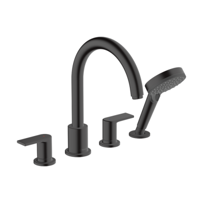 HansGrohe Vernis Shape 4 - Delikli Küvet Kenarı Banyo Bataryası - 71459670 - HANSGROHE