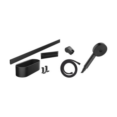 HansGrohe Wallstoris Set El Duşu 105 3Jet Activation Ecosmart, 70 Cm Duş Barı Ve Depolama Seti - 24291670 - HANSGROHE