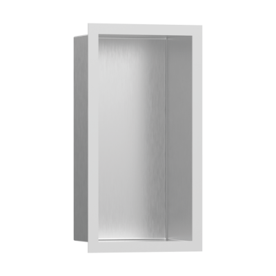 HansGrohe Xtrastoris Individual Duvar Nişi Paslanmaz Çelik Tasarım Çerçeveli 300/150/100 - 56094700 - HANSGROHE