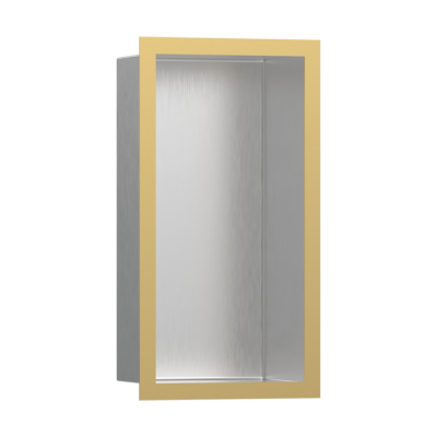 HansGrohe Xtrastoris Individual Duvar Nişi Paslanmaz Çelik Tasarım Çerçeveli 300/150/100 - 56094990 - HANSGROHE