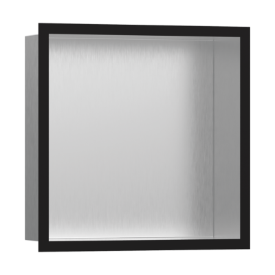 HansGrohe Xtrastoris Individual Duvar Nişi Paslanmaz Çelik Tasarım Çerçeveli 300/300/100 - 56097670 - HANSGROHE