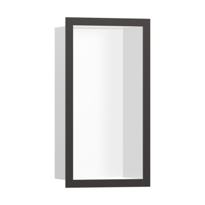 HansGrohe Xtrastoris Individual Duvar Nişi Satin Beyaz Tasarım Çerçeveli 300/150/100 - 56096340 - HANSGROHE
