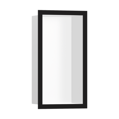 HansGrohe Xtrastoris Individual Duvar Nişi Satin Beyaz Tasarım Çerçeveli 300/150/100 - 56096670 - HANSGROHE