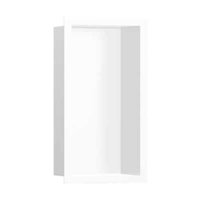 HansGrohe Xtrastoris Individual Duvar Nişi Satin Beyaz Tasarım Çerçeveli 300/150/100 - 56096700 - HANSGROHE
