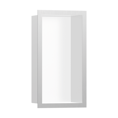 HansGrohe Xtrastoris Individual Duvar Nişi Satin Beyaz Tasarım Çerçeveli 300/150/100 - 56096800 - HANSGROHE