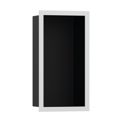 HansGrohe Xtrastoris Individual Duvar Nişi Satin Siyah Tasarım Çerçeveli 300/150/100 - 56095700 - HANSGROHE