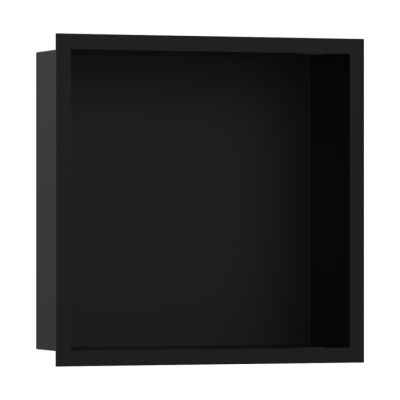 HansGrohe Xtrastoris Individual Duvar Nişi Satin Siyah Tasarım Çerçeveli 300/300/100 - 56098670 - HANSGROHE