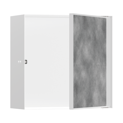 HansGrohe Xtrastoris Rock Duvar Nişi Seramik Kaplanabilir Kapak İle 300/300/140 - 56091700 - HANSGROHE