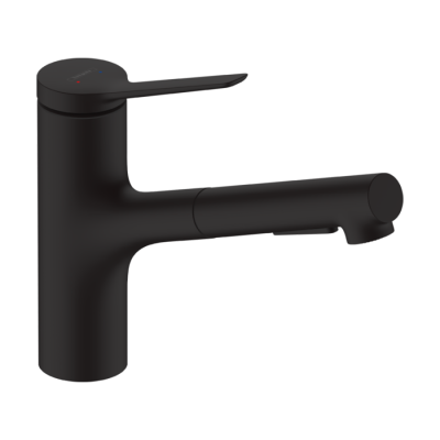 HansGrohe Zesis M33 Tek Kollu Eviye Bataryası, 150, Çekilebilir El Duşu,2Jet, Sbox Lite - 74803670 - HANSGROHE