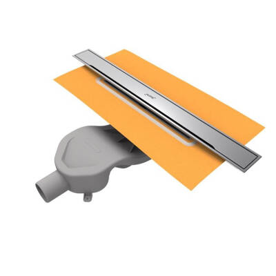 Hüppe Galata A Duş Kanalı Yandan Çıkışlı Mat Satine 50 cm Satine - HÜPPE (1)