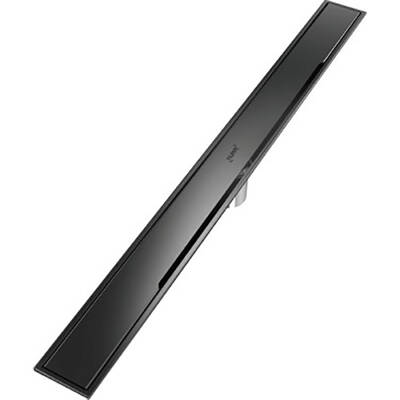 Hüppe Galata A Duş Kanalı Yandan Çıkışlı Mat Siyah 60 cm - HÜPPE (1)