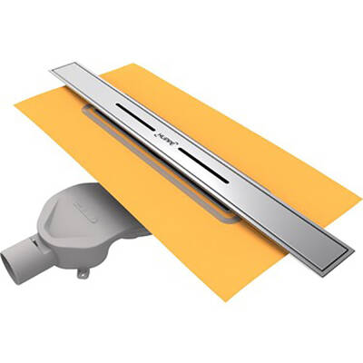 Hüppe Galata X Duş Kanalı Yandan Çıkışlı Mat Satine 60 cm - HÜPPE (1)