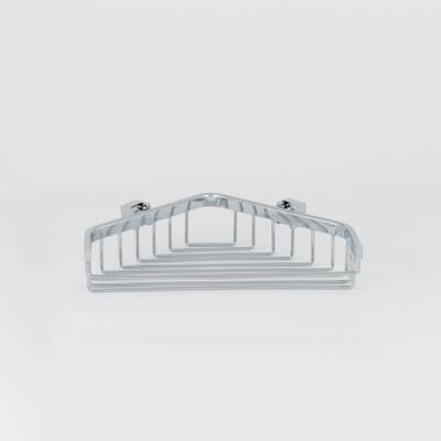 Hüppe Tekli Trendy Köşe Şampuanlık Parlak Gümüş - HÜPPE (1)