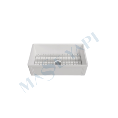 İSVEA Lugano Rim Tek Hazneli Eviye, 84 cm - İSVEA