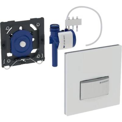 Pnömatik deşarj tetiklemeli Geberit pisuvar deşarj kontrolü, kumanda kapağı Tip 50: Müşteriye özel - GEBERİT