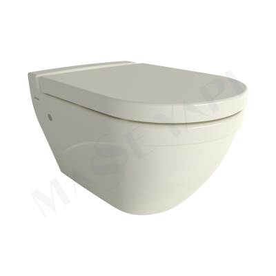 Taormina Arch Asma Klozet - Parlak Bisküvi Set ( Kapak Dahil) - BOCCHI