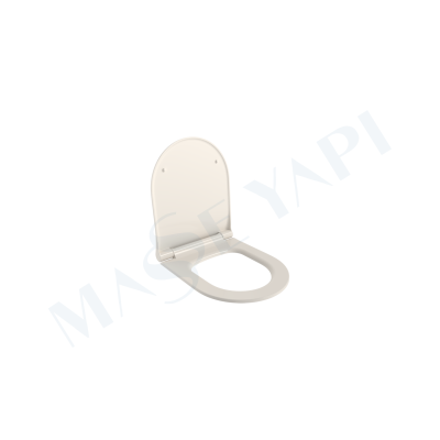 V-Tondo Rimless Asma Klozet - Parlak Bisküvi Set (Kapak Dahil ) - BOCCHI (1)