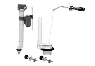 VitrA Alttan Su Girişli Rezervuarlar için Ahşap Kollu İç Takım - VİTRA