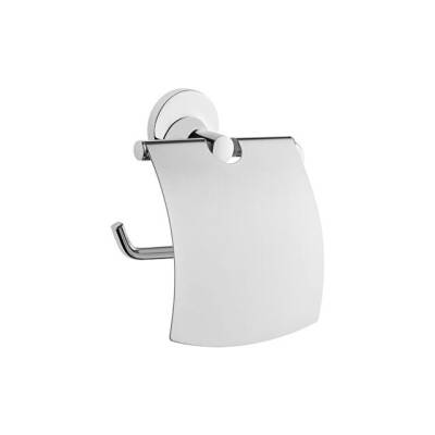 VitrA Base 300 Tuvalet Kağıtlığı, Kapaklı Krom - VİTRA