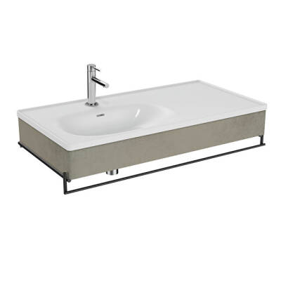 VitrA Equal Lavabo Ünitesi, 100 cm Havluluklu - VİTRA