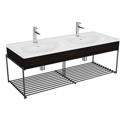 VitrA Equal Lavabo Ünitesi, 130 cm Raflı - VİTRA