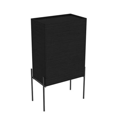 VitrA Equal Orta Ünite, 45 cm, Hareli Siyah Meşe - VİTRA