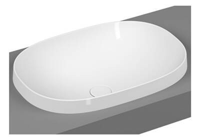 VitrA Frame 56 cm Mat Beyaz Tezgah Üstü Oval Lavabo - VİTRA
