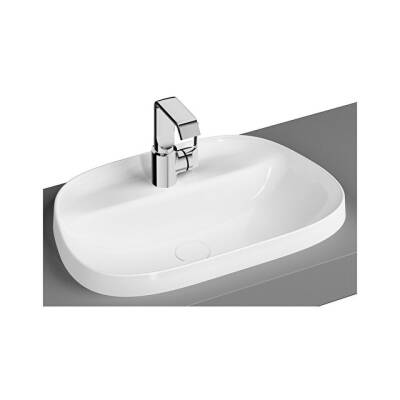 VitrA Frame 57 cm Parlak Beyaz Tezgah Üstü Tv Lavabo - VİTRA