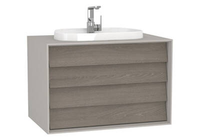 VitrA Frame 80 cm Çift Çekmeceli Lavabo Alt Dolabı - VİTRA