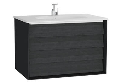 VitrA Frame 80 cm Çift Çekmeceli Lavabo Alt Dolabı - VİTRA