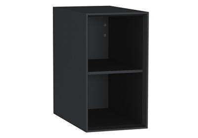 VitrA Frame Açık Ünite, 30 cm, Raflı, Mat Siyah - VİTRA