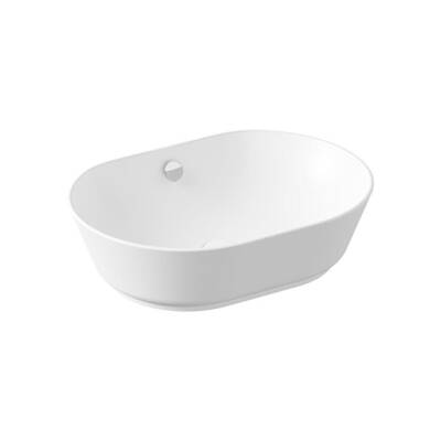 VitrA Geo Oval Çanak Lavabo Mat Beyaz, 55 cm - VİTRA
