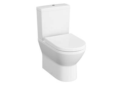 VitrA Integra Round Beyaz Duvara Tam Dayalı Rim-ex Takım Klozet 62 cm - VİTRA