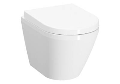 VitrA Integra Round Rim-ex Kısa Asma Klozet Parlak Beyaz, 50 cm - VİTRA
