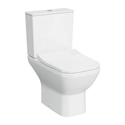 VitrA Integra Square Rim-ex Arkası Açık Klozet Seti, 62 cm - VİTRA