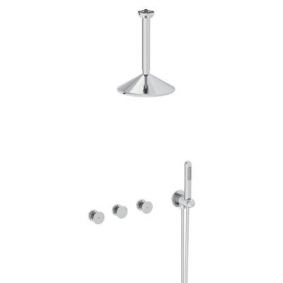 VitrA Liquid Ankastre Duş Seti Krom - VİTRA