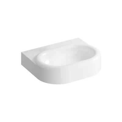 VitrA Liquid Beyaz Lavabo, 60 cm Armatür Deliksiz, Su Taşma Deliksiz - VİTRA