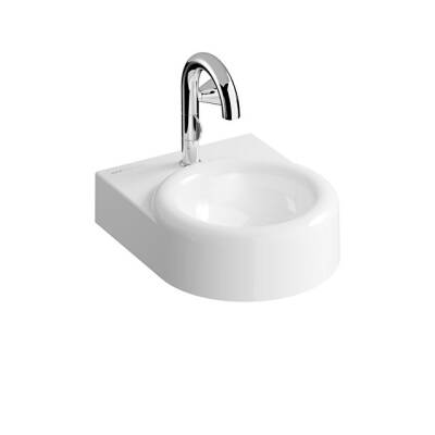 VitrA Liquid Beyaz Lavabo, Orta Armatür Delikli 40 cm - VİTRA
