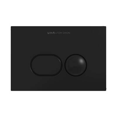 VitrA Liquid Kumanda Paneli, Parlak Siyah - VİTRA