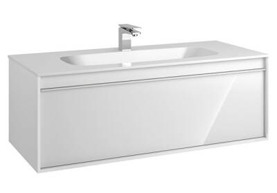 VitrA Metropole 120 cm Lavabo Alt Dolabı Parlak Beyaz - VİTRA