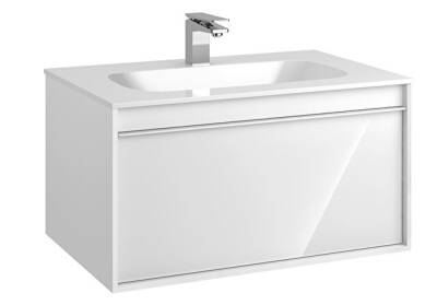 VitrA Metropole 80 cm Lavabo Alt Dolabı Parlak Beyaz - VİTRA