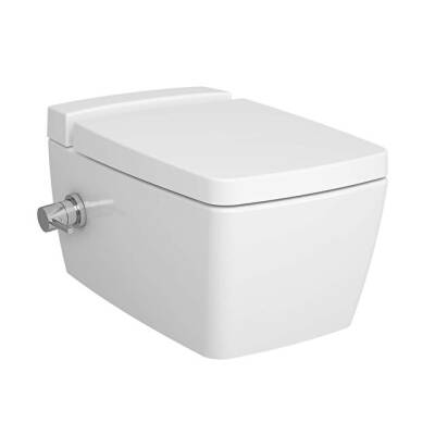 VitrA Metropole Deterjan Hazneli Termostatik Entegre Asma Klozet, 56 cm - VİTRA