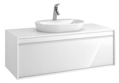 VitrA Metropole Lavabo Dolabı, 120 cm, Parlak Beyaz - VİTRA