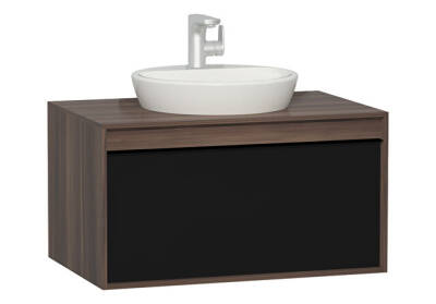VitrA Metropole Lavabo Dolabı, 80 cm, tek çekmeceli, Erik - VİTRA