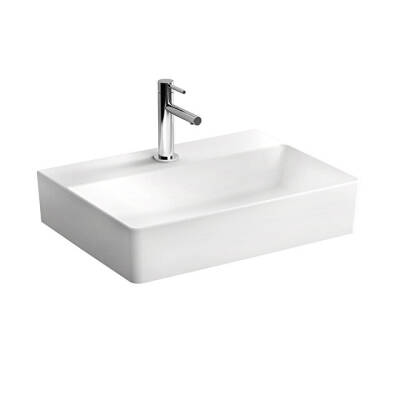 VitrA Nuo Dikdörtgen Beyaz Lavabo, 60 cm - VİTRA