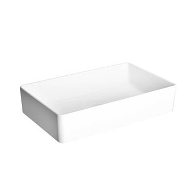 VitrA Nuo Dikdörtgen Çanak Lavabo Beyaz, 60 cm - VİTRA