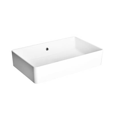 VitrA Nuo Dikdörtgen Çanak Lavabo Beyaz, 60 cm - VİTRA